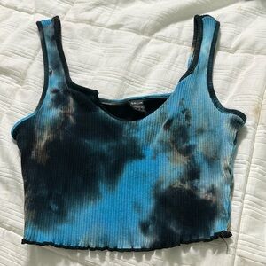 Tie dye crop top